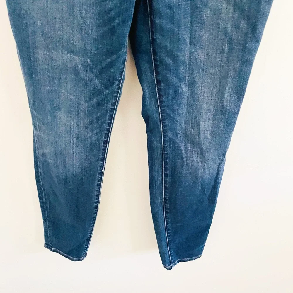 Madewell Maternity Blue Over Belly Skinny Jeans 28 - Picture 3 of 8
